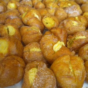 frittelle farcite crema